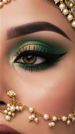 Stunning Bridal Eye Makeup Tutorial | Macro Close-Up | 3D Realistic Eyeshadow & Lashes