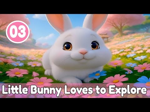 03 Little White Bunny Loves to Explore | #babysongs