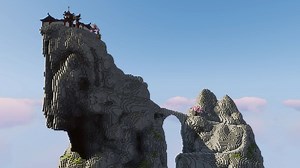 Minecraft player recreates the Monastery of Spinjitzu from LEGO Ninjago