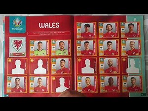 UEFA EURO 2020 Panini Sticker Album Part 8