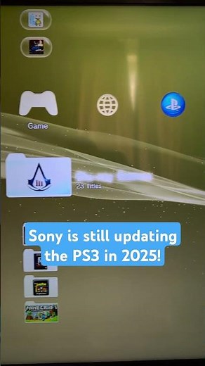 Sony is still updating the #PS3 in 2025! PS3 #Firmware 4.92 available now.