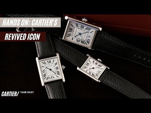 HANDS-ON: Cartier Tank Must Collection