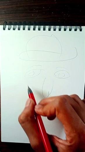 Monkey D Luffy Realistic Sketch 😳🔥 | #shorts #luffydrawing #luffy
