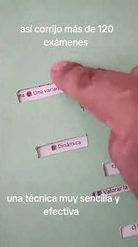 TRICK for correcting exams