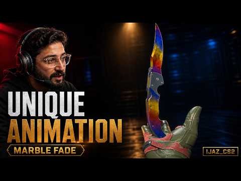 Falchion Knife Marble Fade Inspect Animation | CS2 Buyer Check