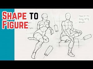 Struggling With Anatomy? Try This Simple Shape Method | Figure Drawing Tutorial