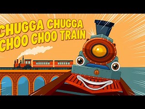 Chugga Chugga Choo Choo Train 🚂 | Train Song for Kids | Fun Animated Nursery Rhyme
