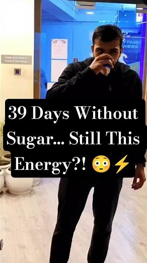 🔥Day 39 No Sugar Challenge | Energy Level Peak or Crash? Real Results & Mind Shift 💥