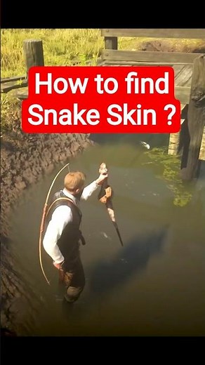 🔥 Easy Snake Skin Location in RDR2! #headshothunter #rdr2