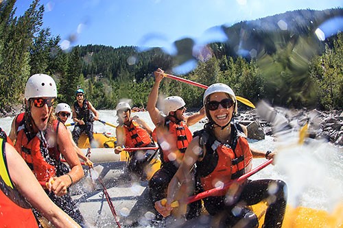 Full Day White Water Rafting in Golden BC – Kicking Horse River