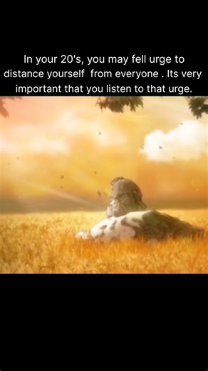 Isolation in your 20s is part of becoming who you are.#anime #animeshorts #lifestyle #growingup #amv