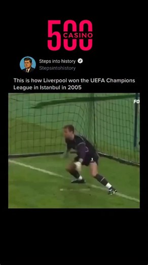 step into history | Liverpool won the 2005 Champions League final in Istanbul against Milan with a dramatic penalty shootout after a 3-3 draw. The rules then... | Instagram