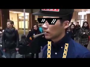 Hey, hey, hey.. THIS IS LIBRARY! *thug life edition*