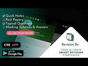 KCSE CHRISTIAN RELIGIOUS EDUCATION (CRE) REVISION