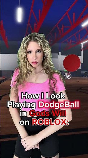 How I Look Playing Dodgeball In IRL Versus....