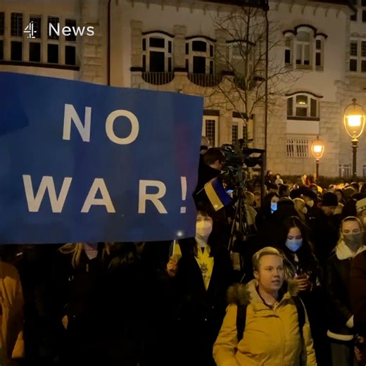 31K views · 1.2K reactions | Moscow, Warsaw, Tbilisi, Washington DC, Budapest, London, Toronto, Santiago, Paris, Berlin. These are some of the cities where protests have taken place against the Russian invasion of Ukraine. | Channel 4 News | Facebook