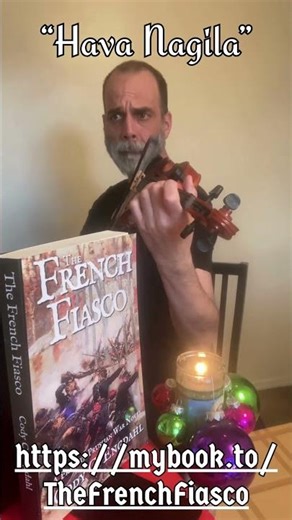 “Hava Nagila” Happy Hanukkah!🕎 Check out my latest novel: https://mybook.to/TheFrenchFiasco