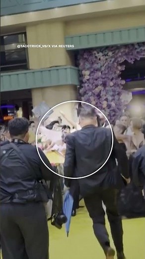 Cynthia Erivo shields Ariana Grande from barrier-jumping fan