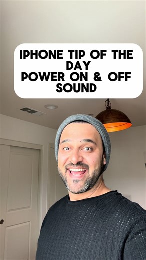 iPhone Tip: How to Control Power On and Off Sound