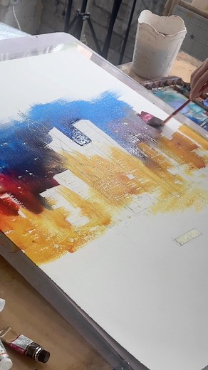 Watercolor on paper by Rainb.w👉Learn to paint night cityscapes with me at www.rainbw.art/onlineclass #watercolor #watercolorpaintings #painting #watercolorpainting | Rainb.w