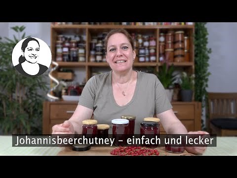 Johannisbeerenchutney, leicht gemacht und sehr lecker!! 😋😃