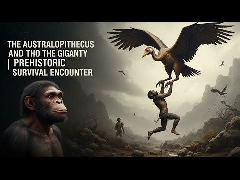 The Australopithecus and the Giant Bird | Prehistoric Survival Encounter