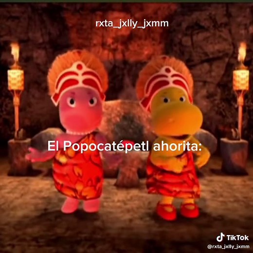 Backyardigans Volcano Sisters: Popocatépetl Alerta Humor