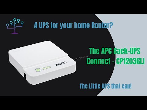 A UPS for your Router? - APC Back-UPS Connect