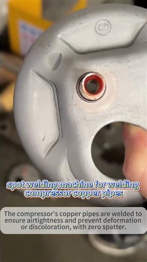 Spot Welding Machine for Compressor Copper Pipes – Zero Spatter, No Deformation