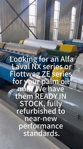 Looking for a reliable decanter centrifuge without the 12-month wait for a new machine?