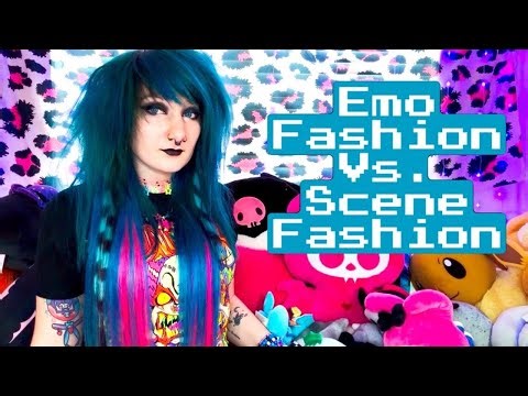 Emo Fashion Vs. Scene Fashion