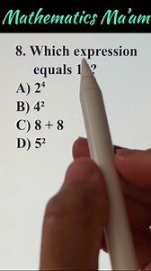 32K views · 110 reactions | Math Challenge ✍️易 #LearnWithFun #dailymathquiz #Smartthinking #mathisfun #mentalmath #mathchallenge #brainteaser | Mathematics Ma'am | Facebook