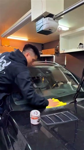 Windshield Protection film. Do you install it? #tintacademy #automobile #ppfprotection #ppf