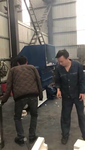 Hot Melting Plastic Recycling Styrofoam EPS Densifier Compactor