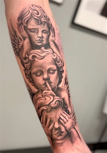 NO EVIL #tattoo #tattoos #blackandgreytattoo #chicanotattoo #tattooideas