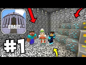 Bedrock Trap Multiplayer Survival Series Part 1 | New Survival Walkthrough Gameplay In Minicraft