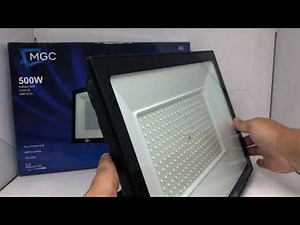 REFLETOR LED LINHA GL 500W BRANCO FRIO