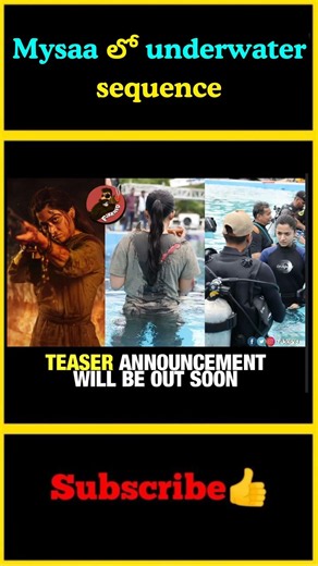mysaa లో underwater sequence | Ram Pothineni pairing with Samyuktha Menon