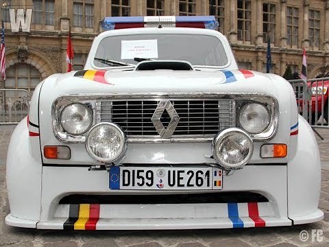 Une 4L très spéciale ! Rien à déclarer !