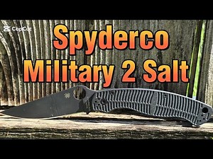 Spyderco Military 2 Salt Magnacut Unboxing And First Impressions