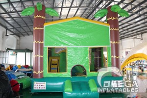 51 shares | Tropical Palm Tree Inflatable Combo made for our customer...