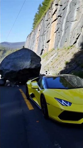 The stone falls. #automobile #divng #adventure #model #lamborghini