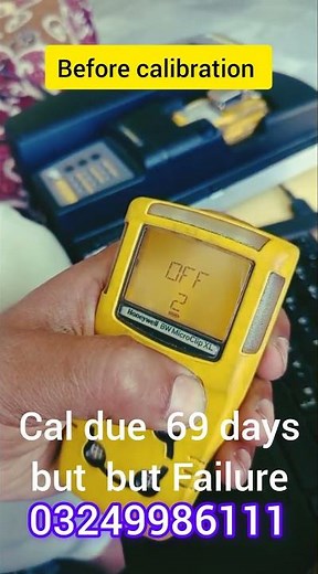 BW honeywell microclip gasdetector calibration and sensor replacement