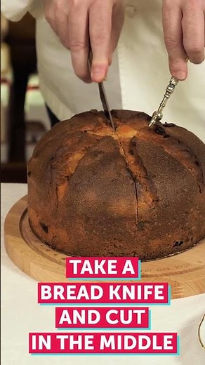 How to serve Panettone