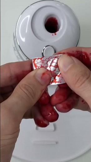 BLOOD FACE MASK #shorts