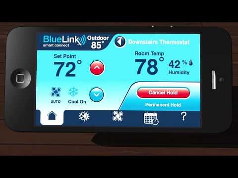 Braeburn BlueLink Smart Connect App - Basic Features