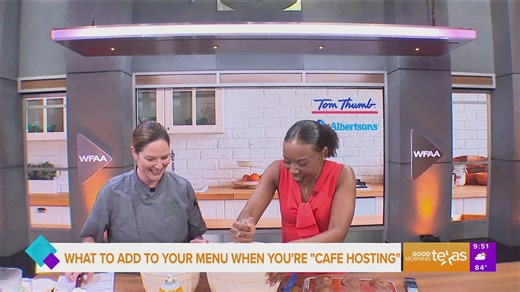 What is "Cafe Hosting" and what to put on the menu