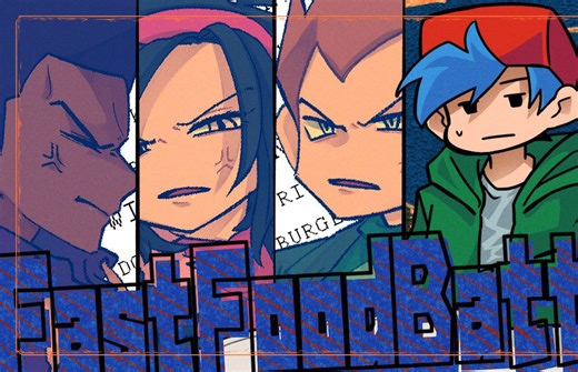 是快餐大战！！今天中午到底要吃什么？fnfFastFoodBattle