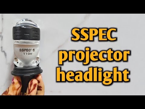 Sspec projector headlight