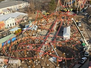 The Quantum Accelerator, Six Flags New England’s newest roller coaster, set to open this spring - The Boston Globe
